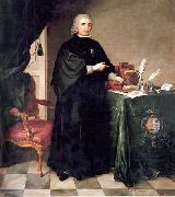 Antonio Carnicero Portrait of Pedro Rodreguez de Campomanes oil painting